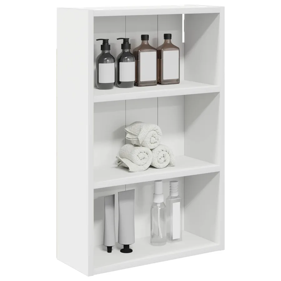 Armoire murale de salle de bain Blanc 40 x 16 x 62,5 cm - 3