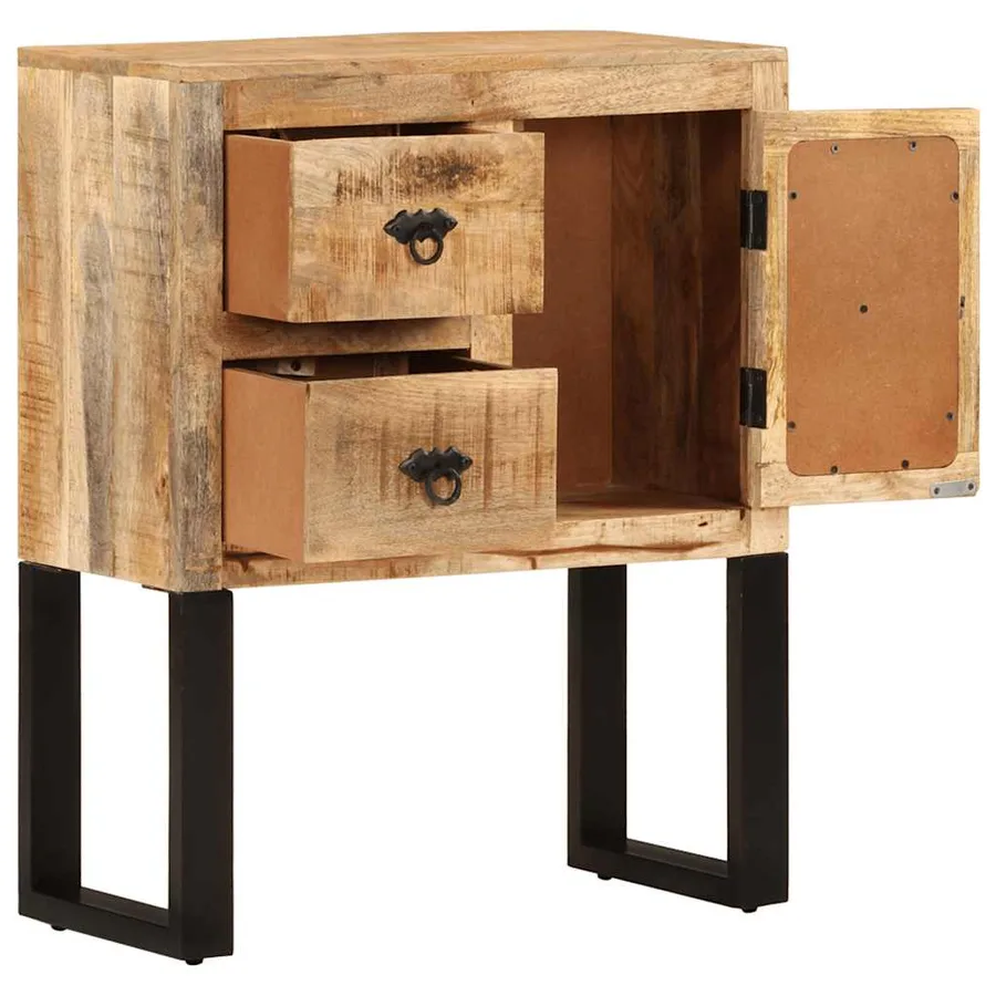 Buffet 60x30x76 cm Bois de manguier massif - 2