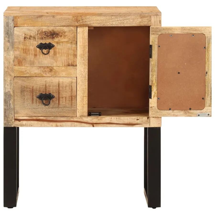 Buffet 60x30x76 cm Bois de manguier massif - 4
