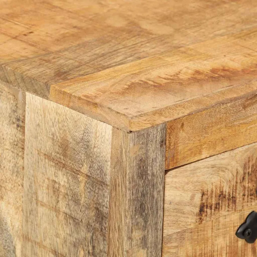 Buffet 60x30x76 cm Bois de manguier massif - 6