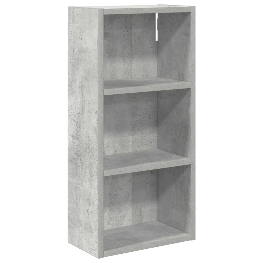 Armoire murale de salle de bain Gris Béton 30 x 16 x 62,5 cm - 2