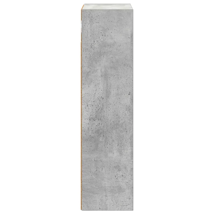 Armoire murale de salle de bain Gris Béton 30 x 16 x 62,5 cm - 7