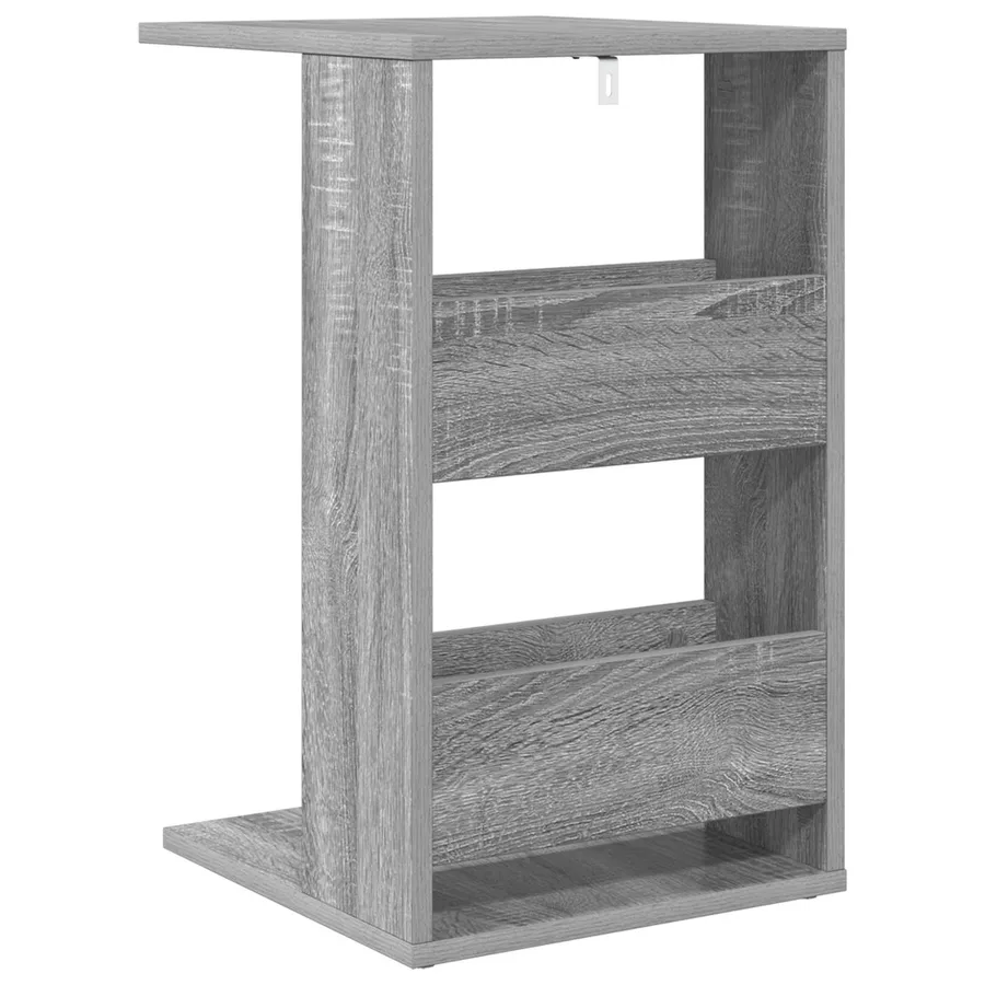 Table d'appoint Gris Sonoma 40 x 35 x 60,5 cm Bois d'ingénierie - 7
