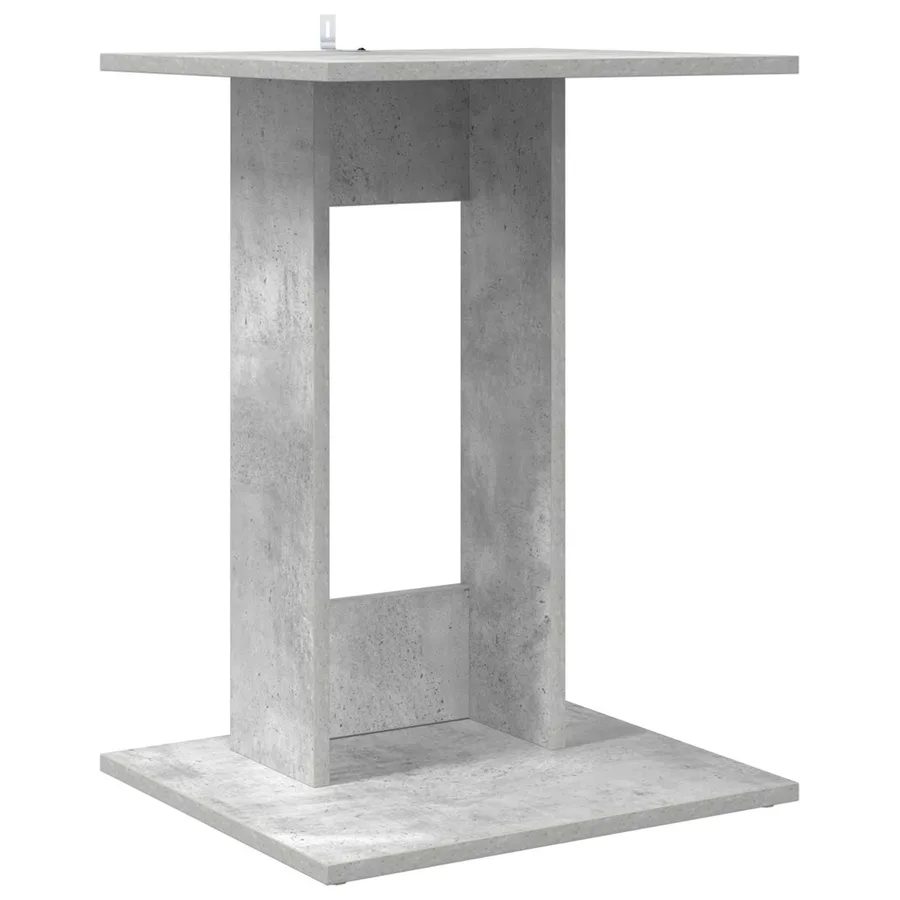Table d'appoint Gris béton 45 x 40 x 62,5 cm Bois d'ingénierie - 2