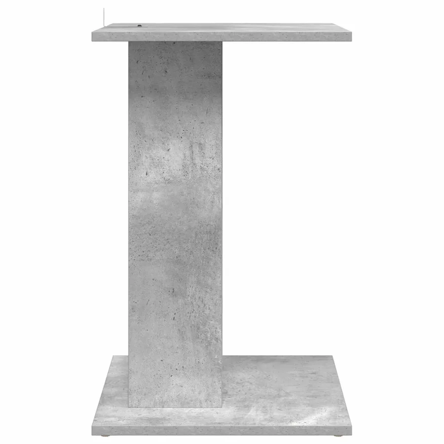 Table d'appoint Gris béton 45 x 40 x 62,5 cm Bois d'ingénierie - 6