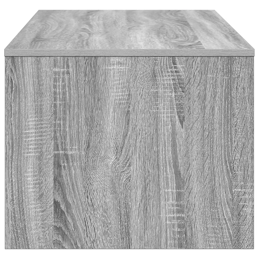 Table basse Gris Sonoma 100 x 50 x 40 cm Bois d'ingénierie - 6
