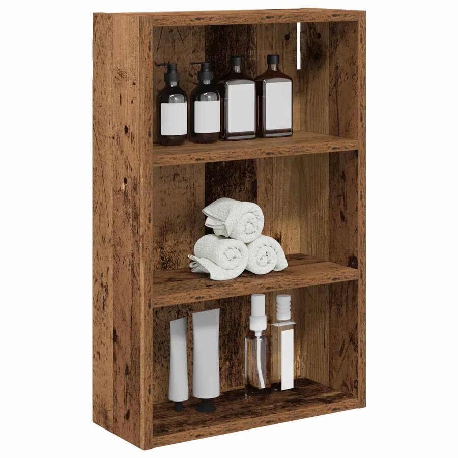 Armoire murale de salle de bain Bois ancien 40 x 16 x 62,5 cm - 3