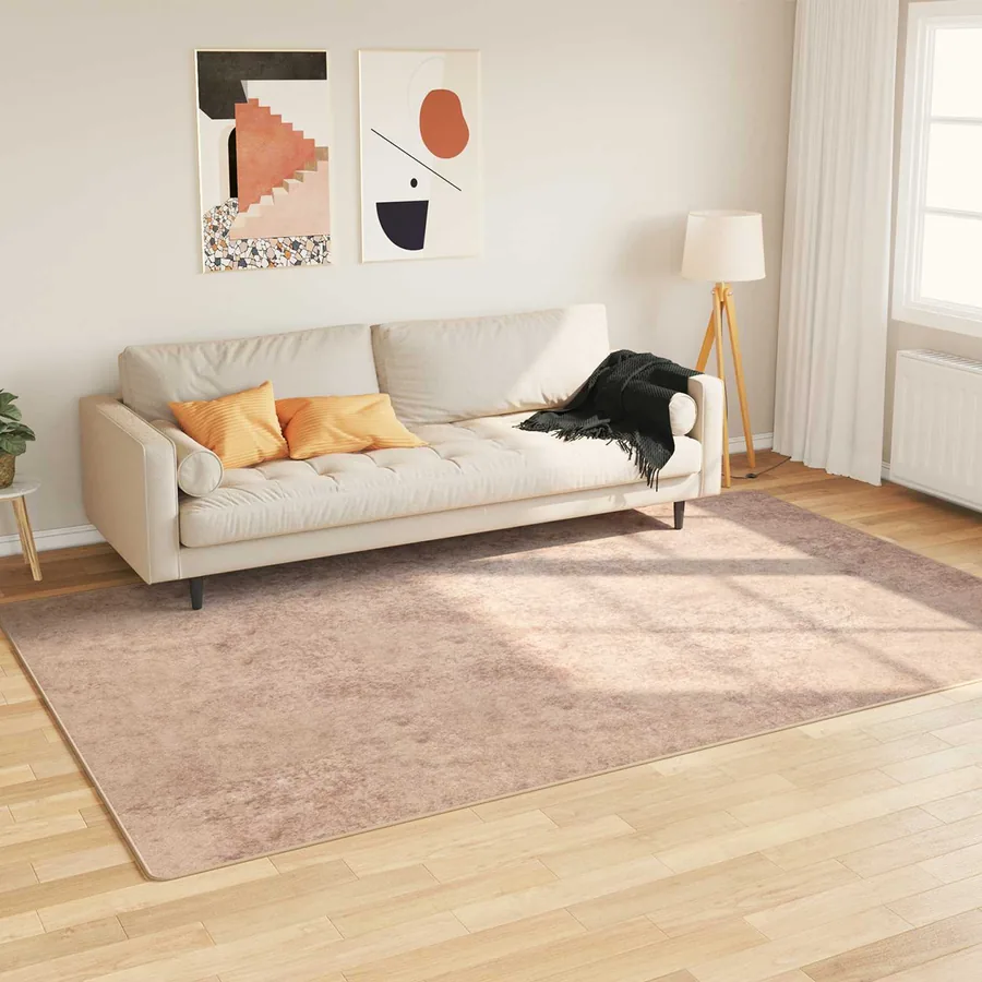 Coureur de Tapis MARSA Sable 150 x 230 cm Polyester et PVC