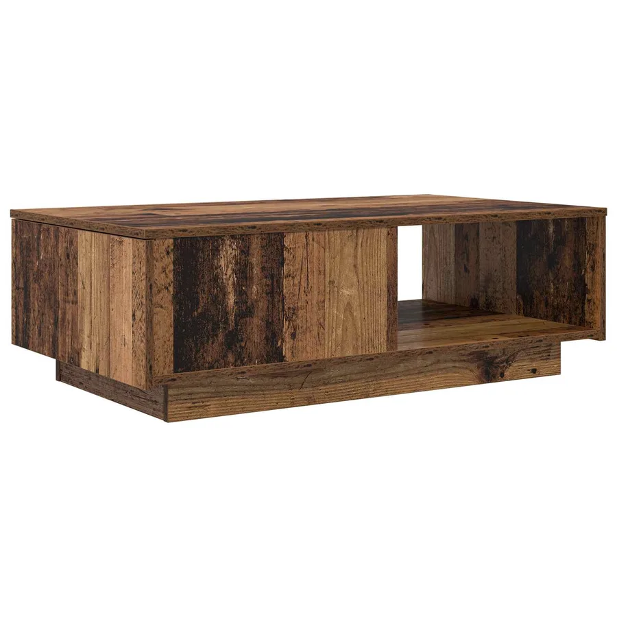 Table basse Bois ancien 95 x 55 x 31 cm Bois d'ingénierie - 2