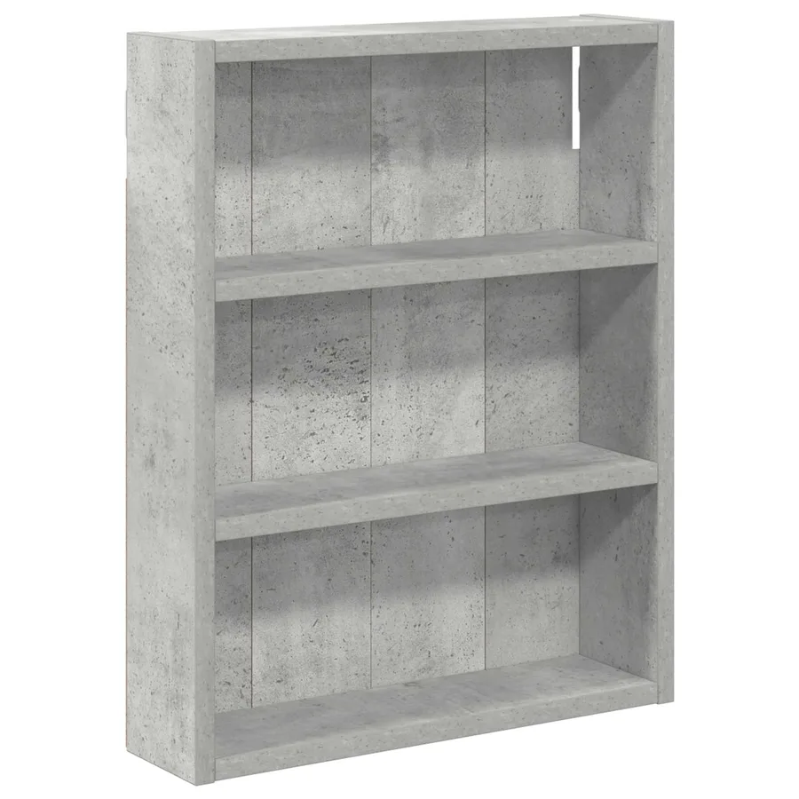 Armoire murale de salle de bain Gris Béton 40 x 10 x 50 cm - 2