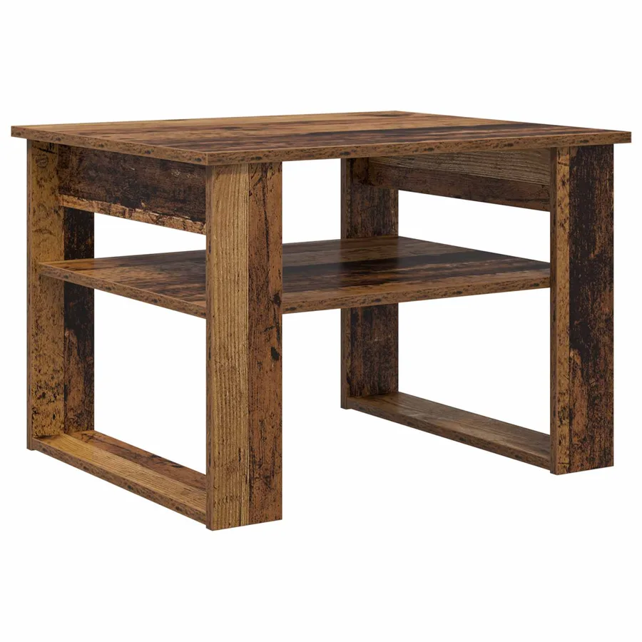 Table basse Bois ancien 64 x 54 x 44 cm Bois d'ingénierie - 7