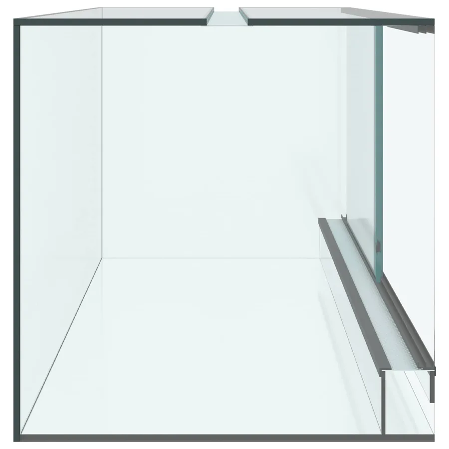 Terrarium avec stockage Transparent 80 x 40 x 40 cm Verre - 6