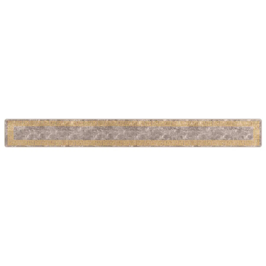 Coureur de Tapis MARSA Gris 50 x 450 cm Polyester et PVC - 2