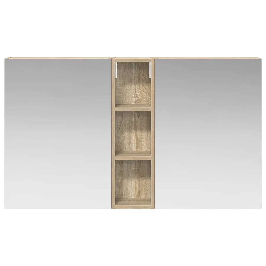 Ensemble de Meubles de Salle de Bain 3 pcs 120 x 14,5 x 70 cm - 6