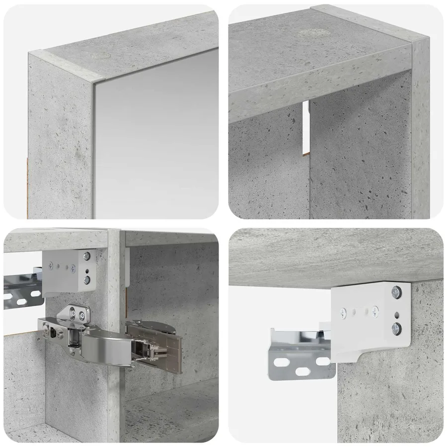 Ensemble de Meubles de Salle de Bain 3 pcs 120 x 10,5 x 60,5 cm - 10