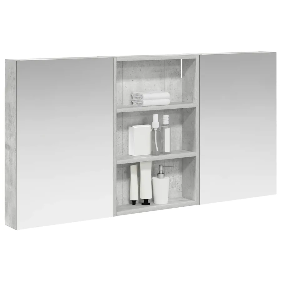 Ensemble de Meubles de Salle de Bain 3 pcs 120 x 10,5 x 60,5 cm - 3