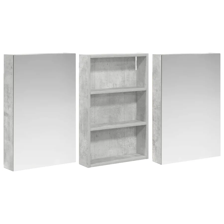 Ensemble de Meubles de Salle de Bain 3 pcs 120 x 10,5 x 60,5 cm - 5