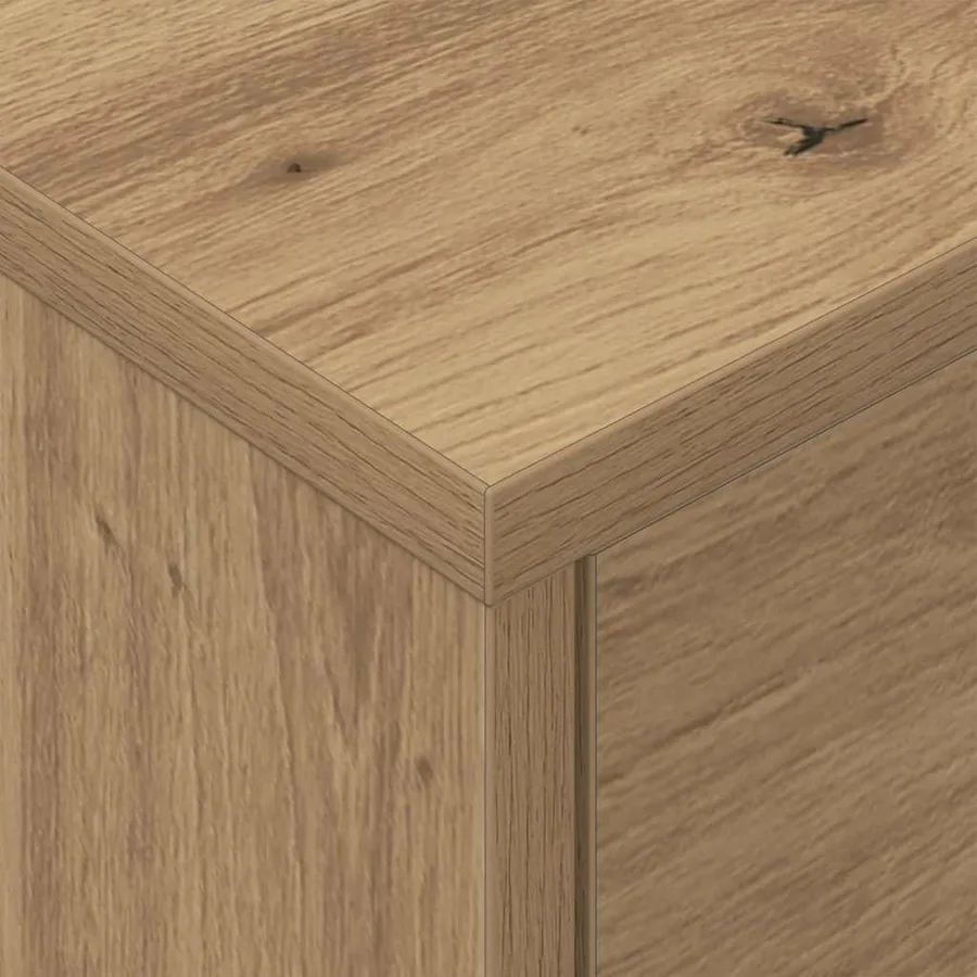 Table de chevet Chêne artisanal 40,5 x 40 x 48 cm - 9