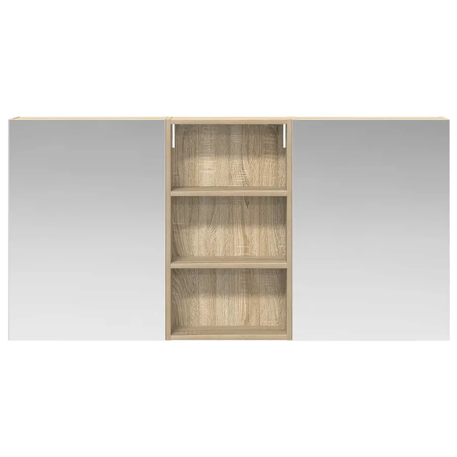 Ensemble de Meubles de Salle de Bain 3 pcs 140 x 14,5 x 70 cm - 6