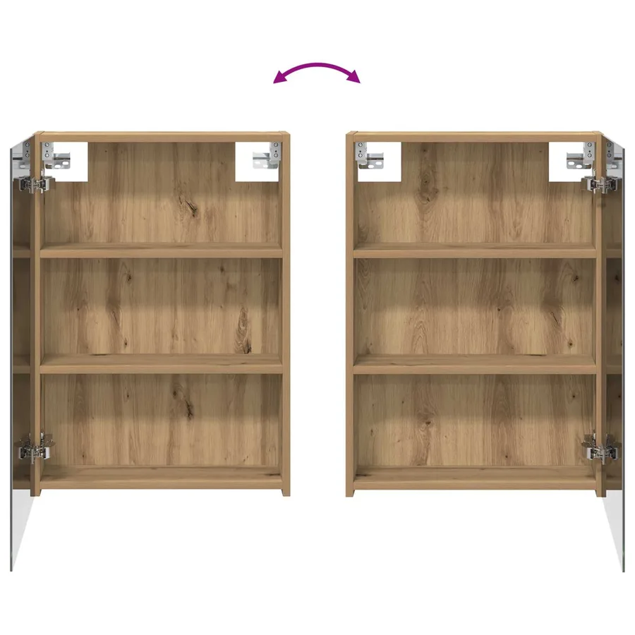 Ensemble de Meubles de Salle de Bain 3 pc 130 x 14,5 x 70 cm - 11