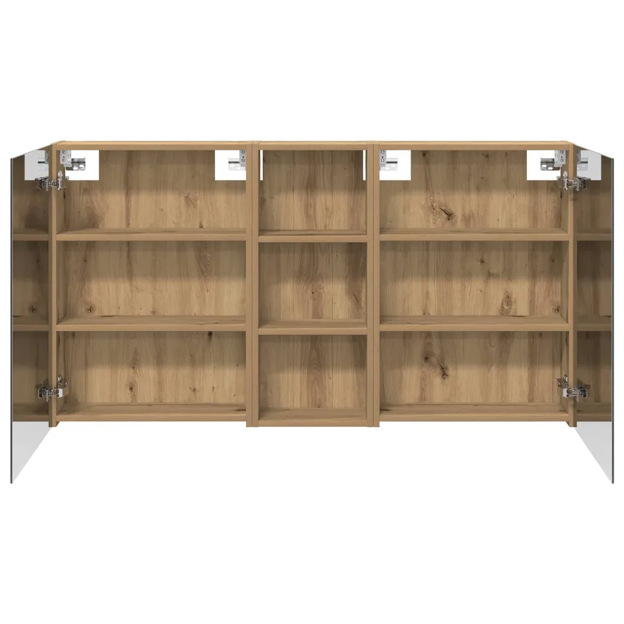 Ensemble de Meubles de Salle de Bain 3 pc 130 x 14,5 x 70 cm - 7