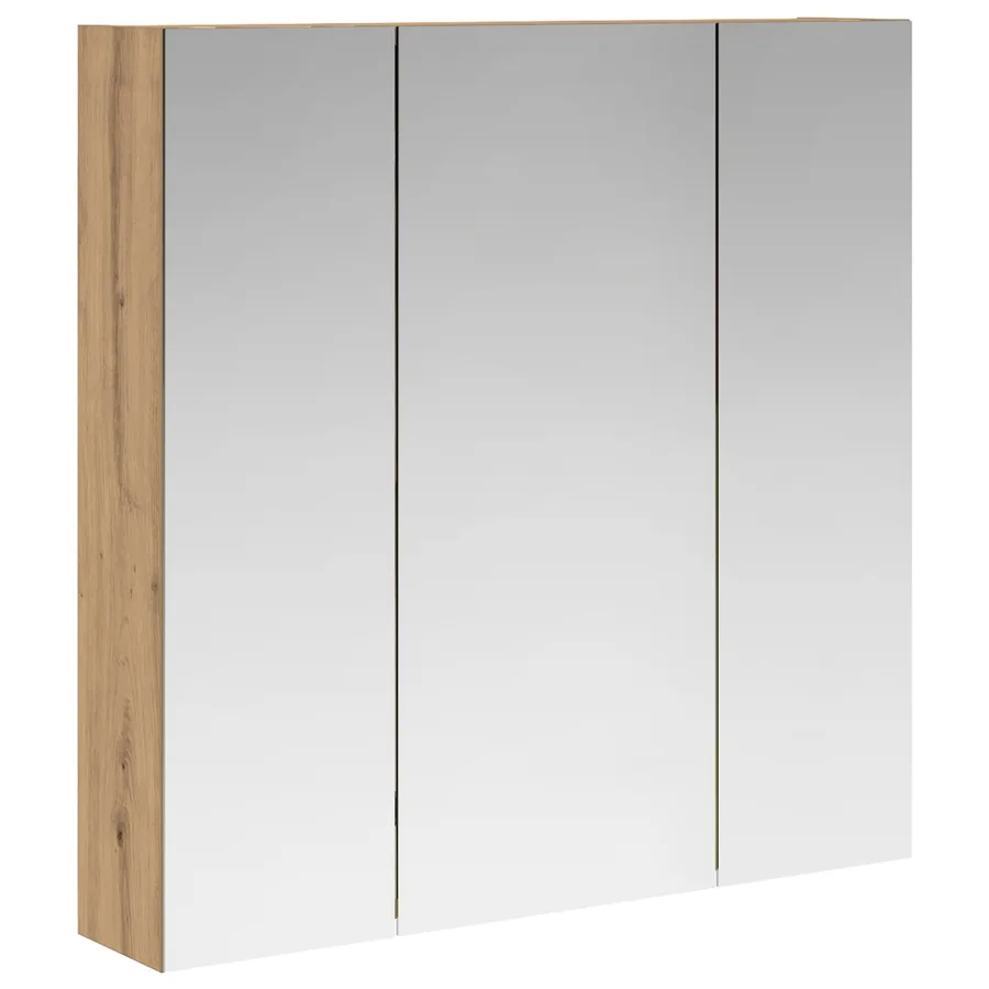 Armoire Miroir de Salle de Bain Chêne artisan 70 x 14,5 x 70 cm - 2