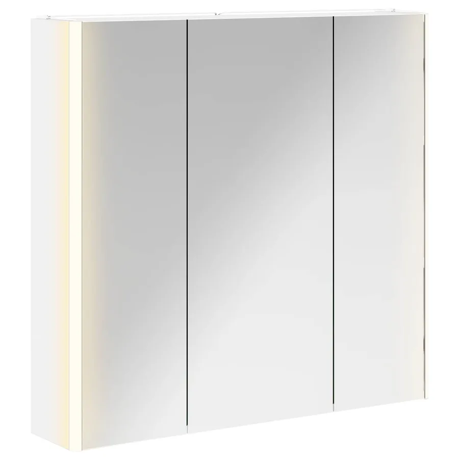 Armoire Miroir de Salle de Bain Blanc 73.5 x 15.5 x 70 cm - 2
