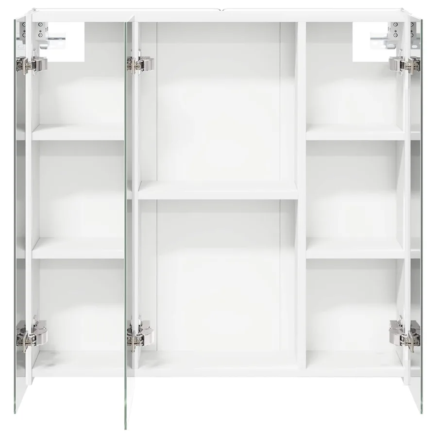Armoire Miroir de Salle de Bain Blanc 73.5 x 15.5 x 70 cm - 7