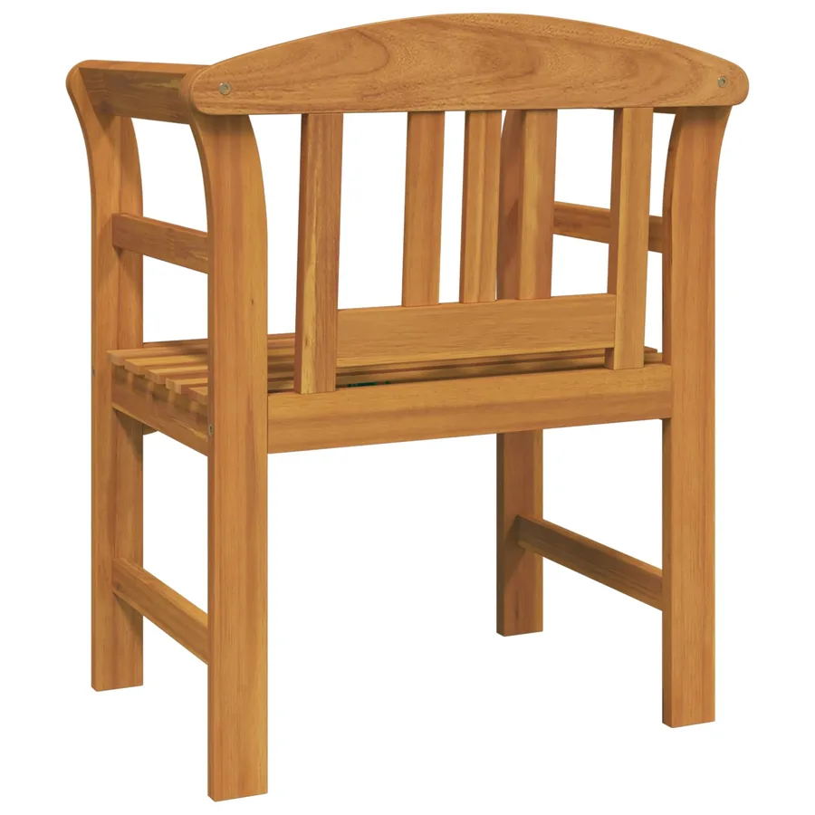 Banc rose Naturel 68,5 x 46 x 82,5 cm Bois d'Acacia Massif - 6