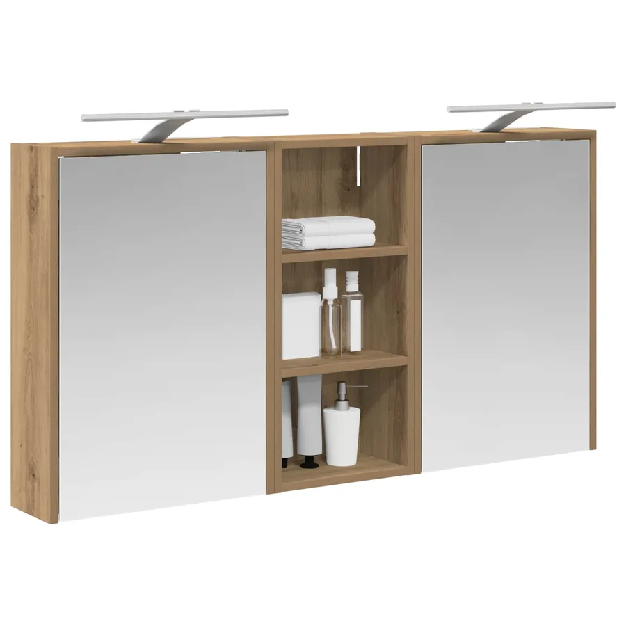 Ensemble de Meubles de Salle de Bain 3 pc 116 x 16 x 62,5 cm - 3