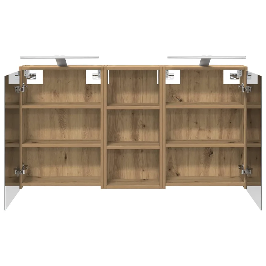 Ensemble de Meubles de Salle de Bain 3 pc 116 x 16 x 62,5 cm - 7