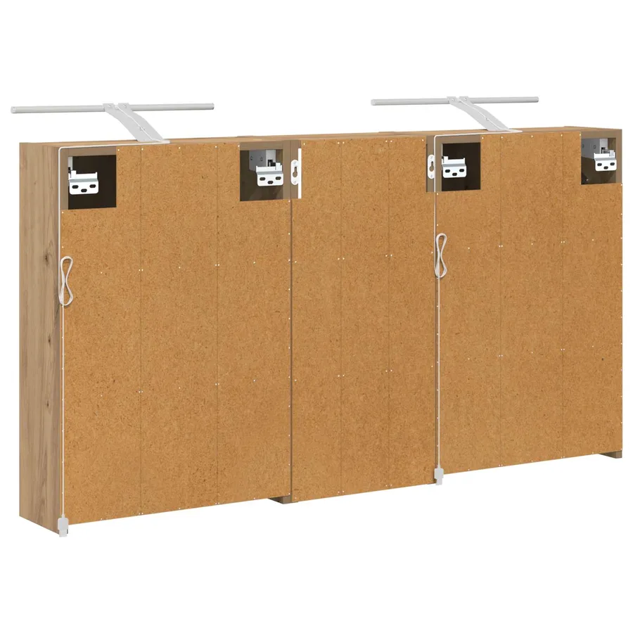 Ensemble de Meubles de Salle de Bain 3 pc 116 x 16 x 62,5 cm - 9