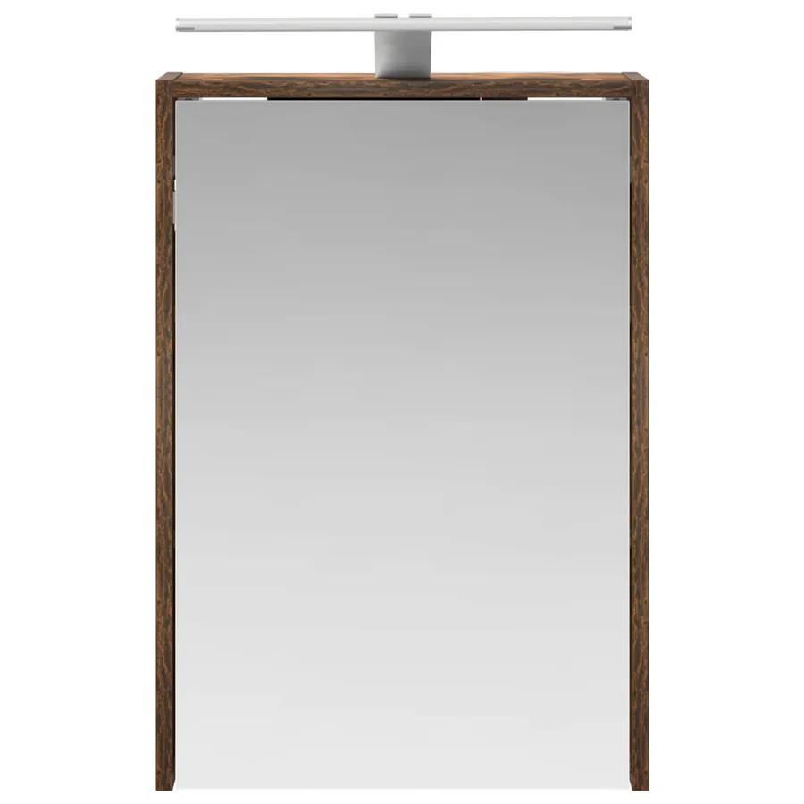 Armoire Miroir de Salle de Bain Chêne fumé 43 x 16 x 62.5 cm - 6