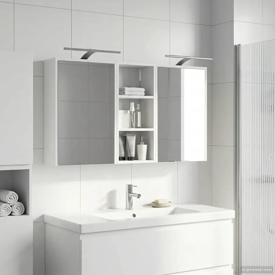 Ensemble de Meubles de Salle de Bain 3 pcs 116 x 16 x 62,5 cm