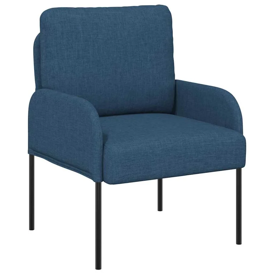 Canapés avec coussin 55cm Bleu Contreplaqué - 2