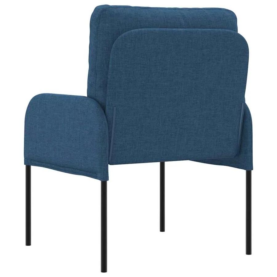 Canapés avec coussin 55cm Bleu Contreplaqué - 6