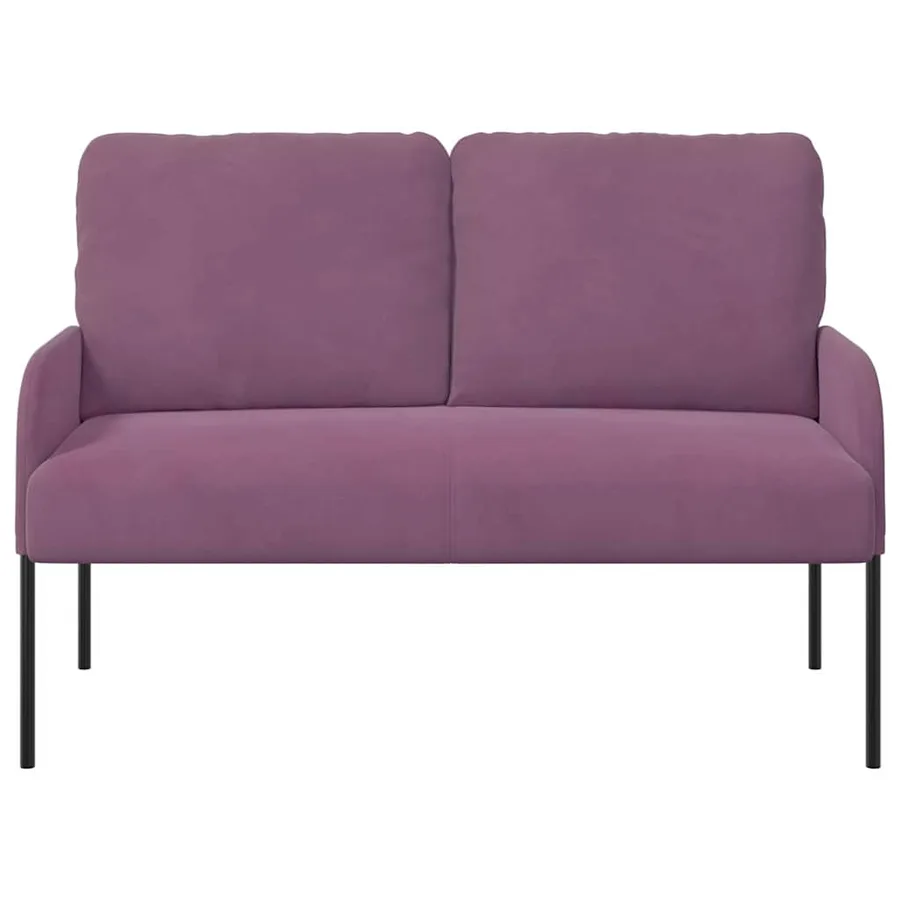 Canapés avec coussin 110cm Pourpre Contreplaqué - 4
