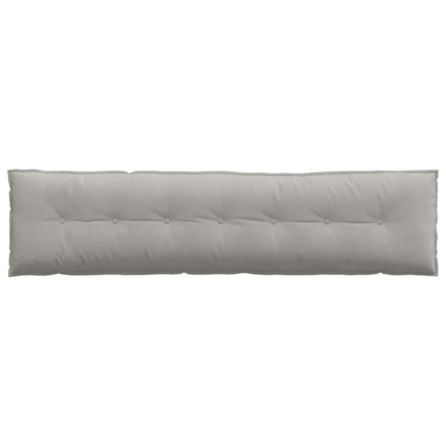 Coussin de Dos Gris clair 200 x 50 cm Tissu en microfibre - 6