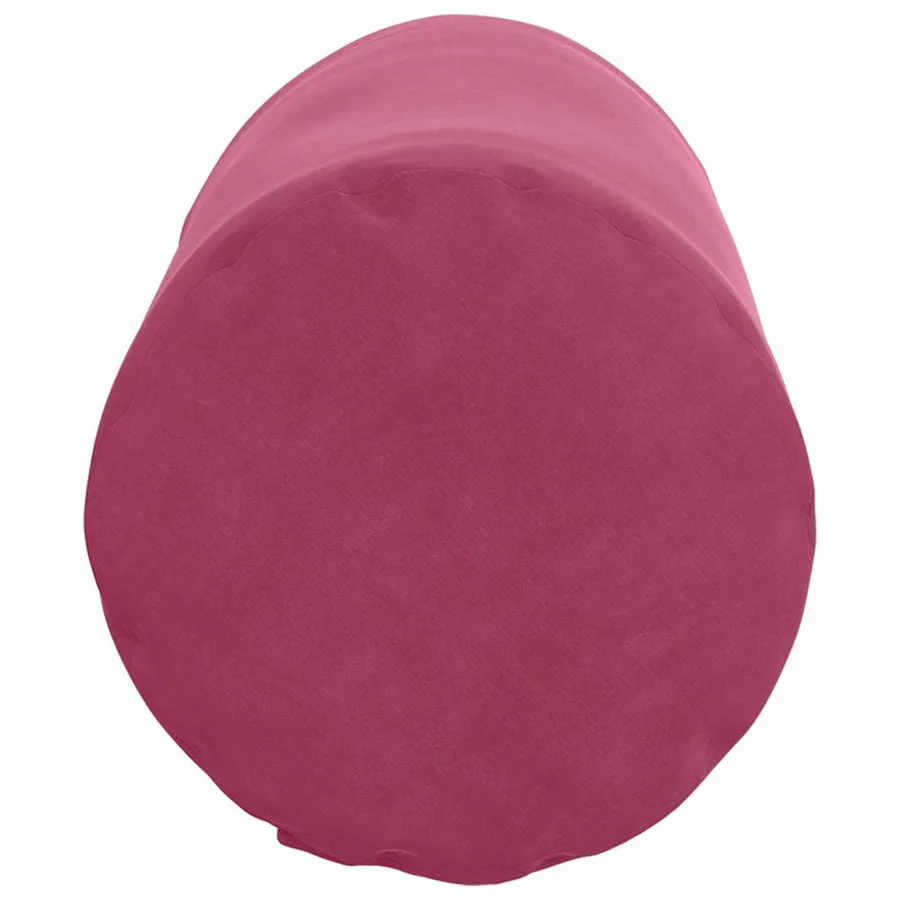 Coussins d'accent 2 pcs Bordeaux Ø 15 x 40 cm - 7