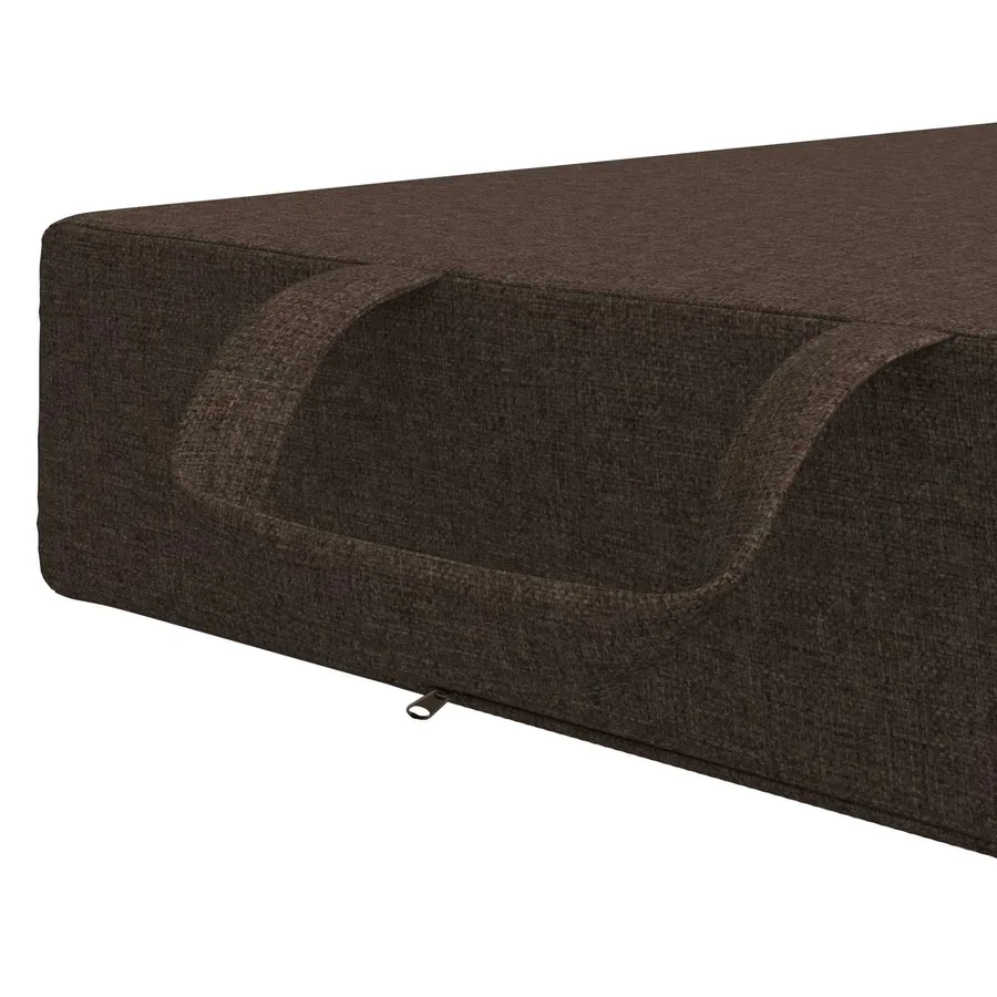Canapé-lit pliable 90 x 63 x 45 cm Taupe - 7