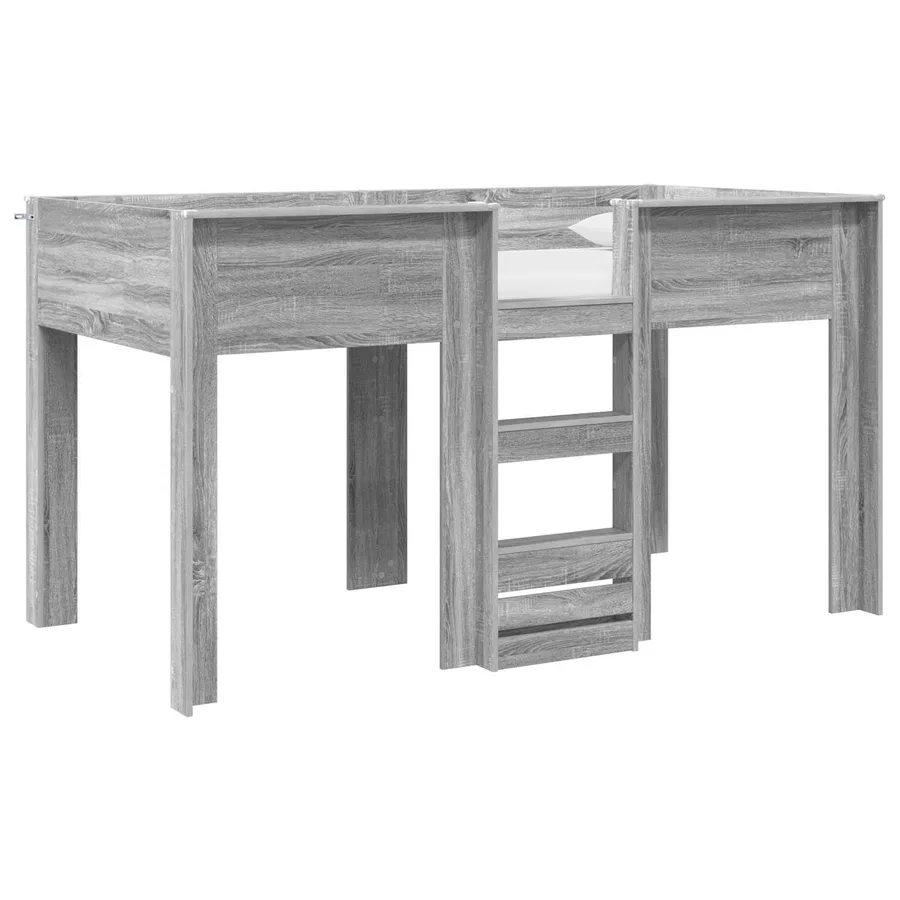 Lit Superposé pour Enfants Gris Sonoma 100 x 200 cm - 2