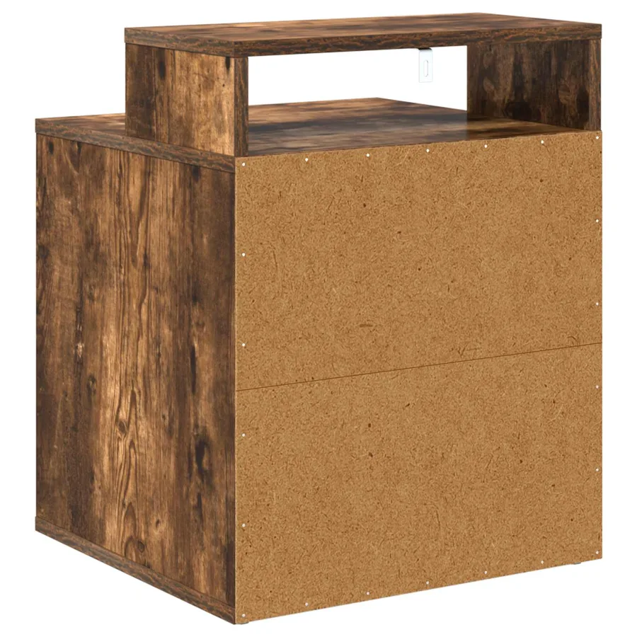 Maison pour chat Chêne fumé 42,5 x 40 x 53,5 cm - 7