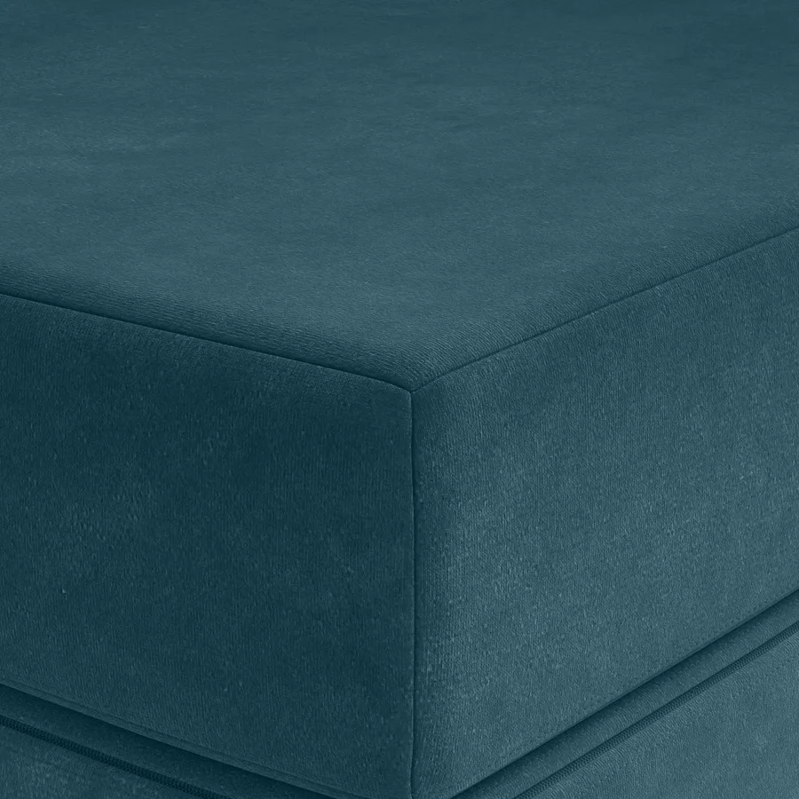 Canapé-lit pliable 80 x 67 x 45 cm Bleu - 6