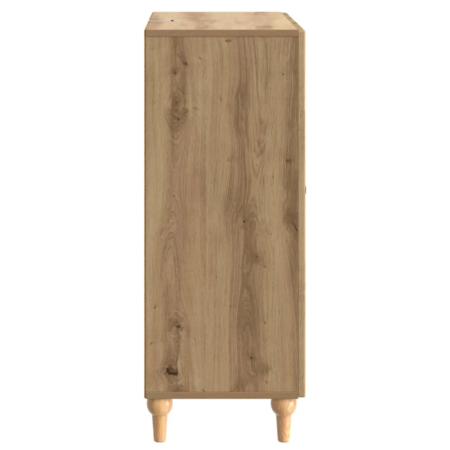 Buffet Chêne artisanal 66 x 34,5 x 90 cm Bois d'ingénierie - 7