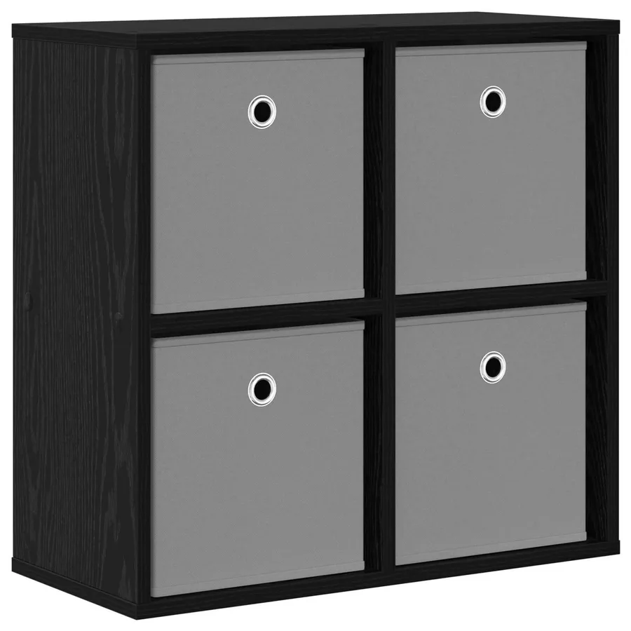 Buffet avec tiroir Chêne noir 59,5 x 27 x 57 cm - 2