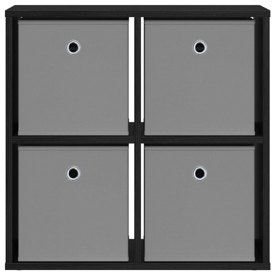 Buffet avec tiroir Chêne noir 59,5 x 27 x 57 cm - 6