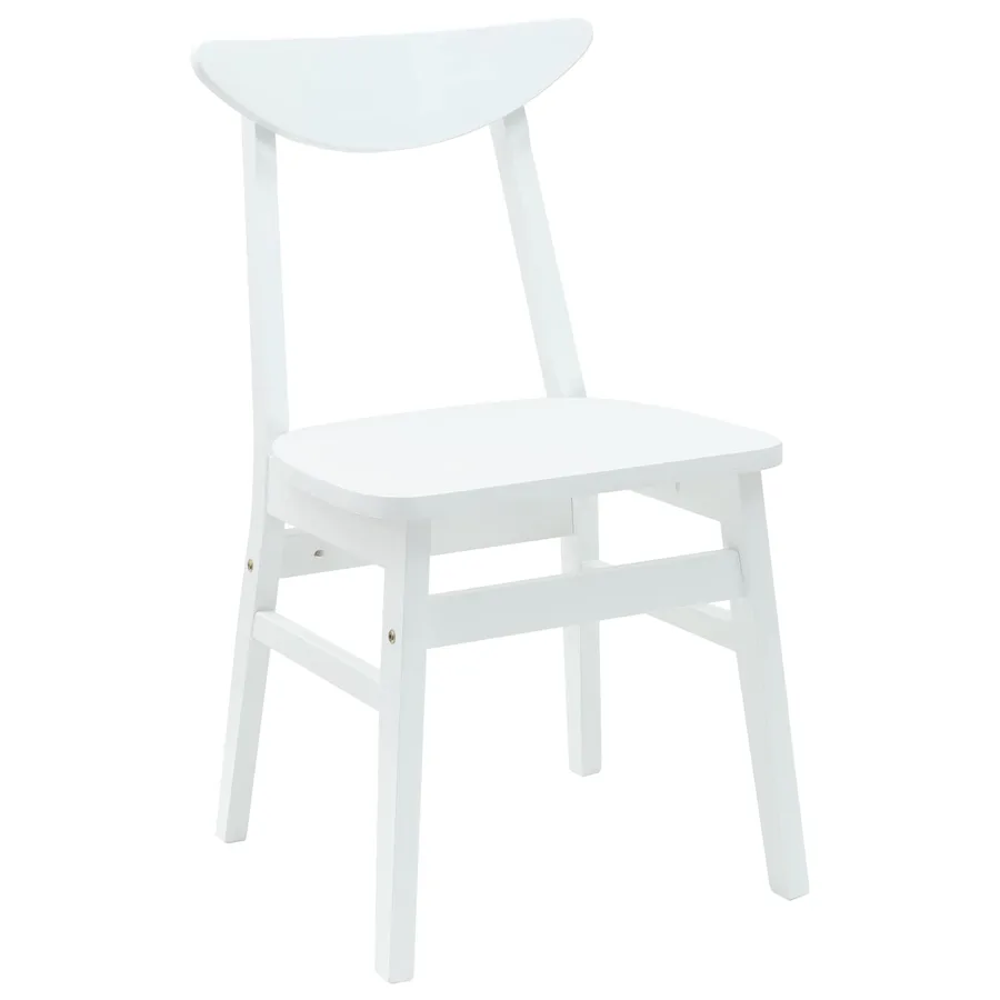 Chaises de salle à manger 2 pcs Blanc 42 x 47.5 x 81 cm - 4
