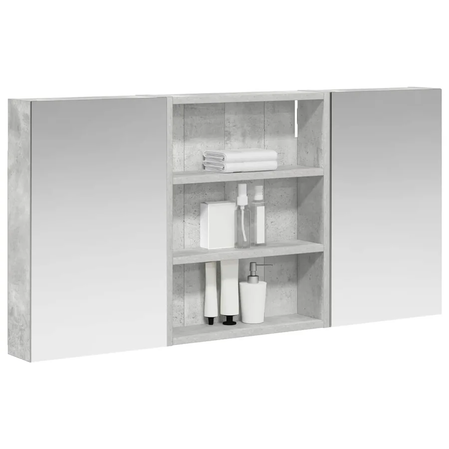 Ensemble de Meubles de Salle de Bain 3 pcs 100 x 10,5 x 50 cm - 3