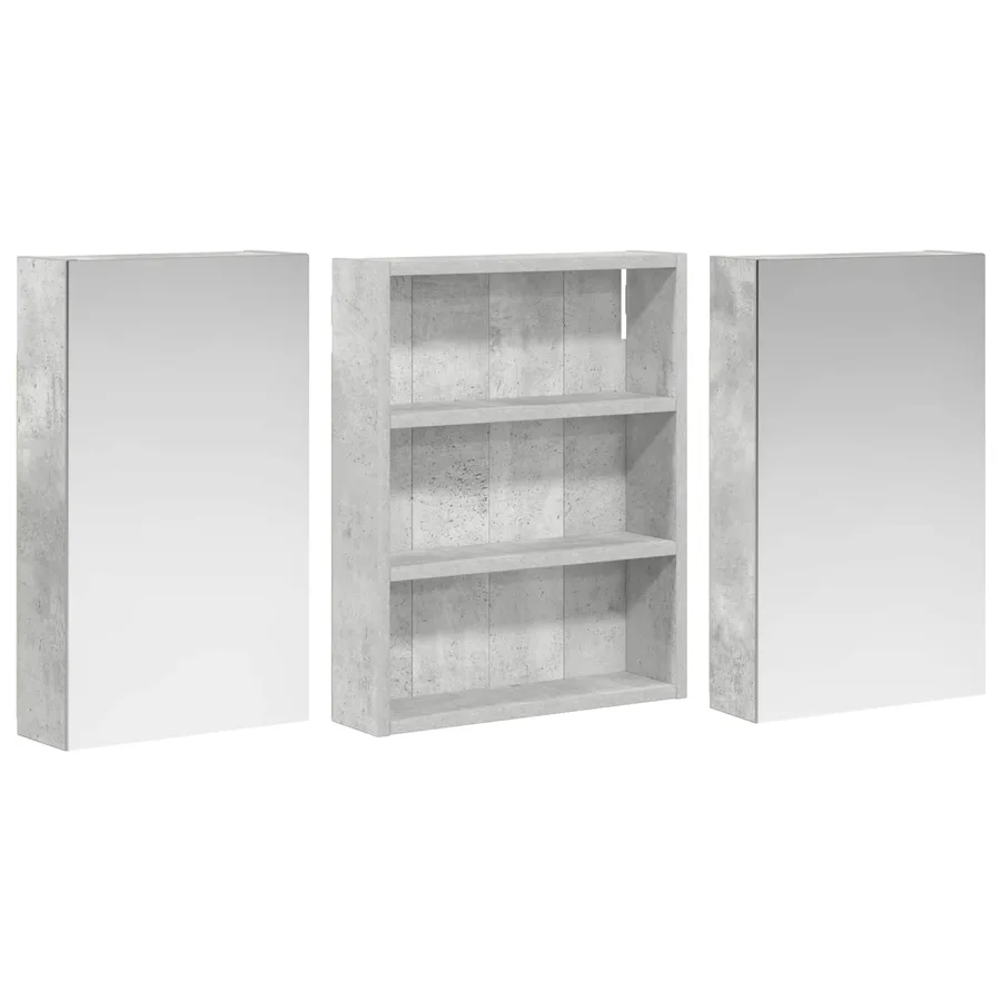 Ensemble de Meubles de Salle de Bain 3 pcs 100 x 10,5 x 50 cm - 5
