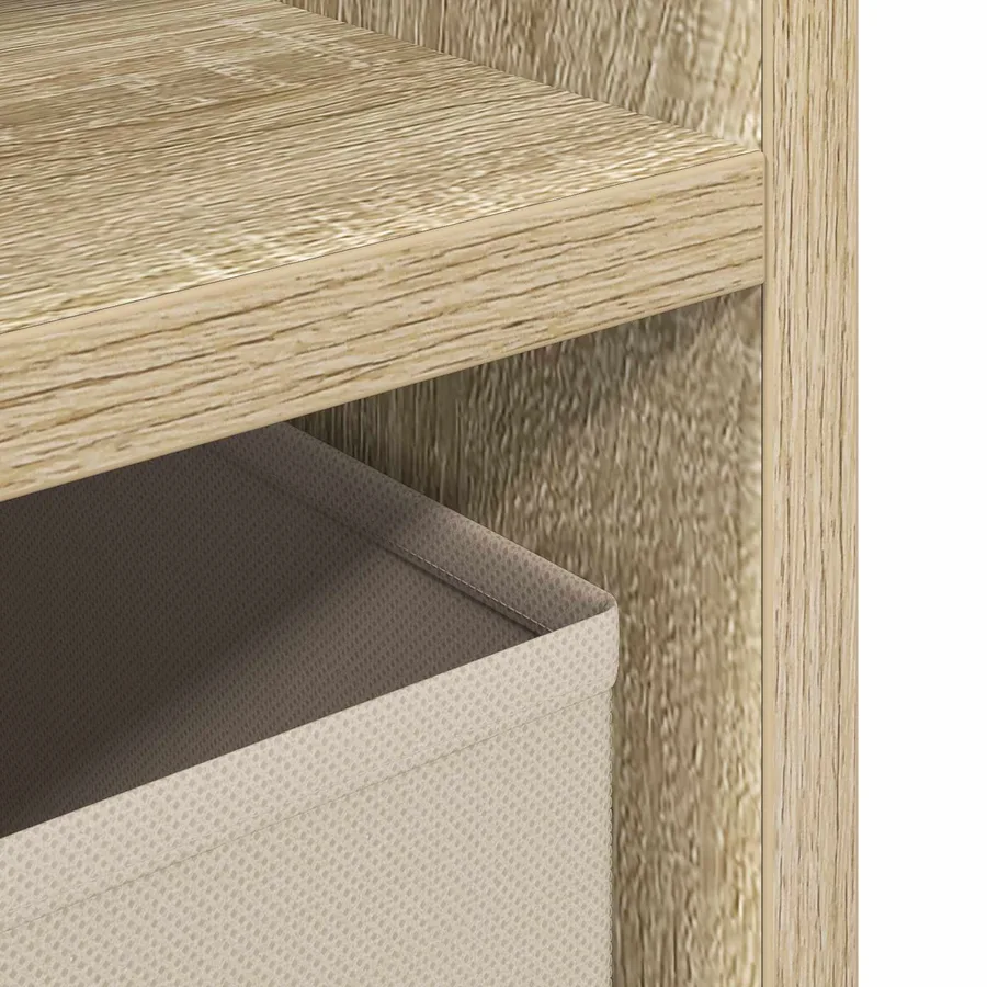 Basboard avec tiroir Chêne Sonoma 102 x 32 x 48,5 cm - 10